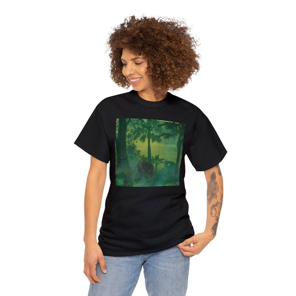 Jungle Panther Unisex Heavy Cotton Tee