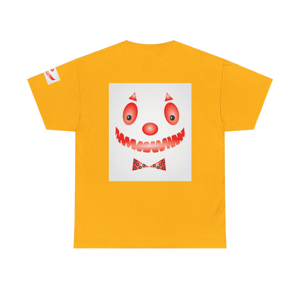 Clown Mask Unisex Heavy Cotton Tee