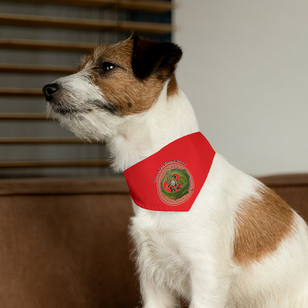 Lunar Dragon Pet Bandana Collar
