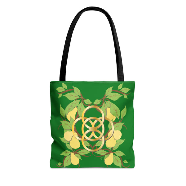 Five Golden Rings of Christmas Tote Bag