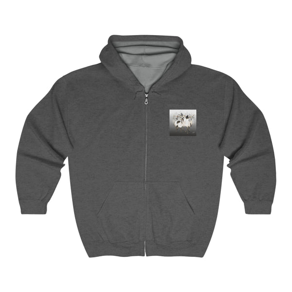 Lucky Cranes Unisex Heavy Blend™ Full Zip Hooded Sweatshirt