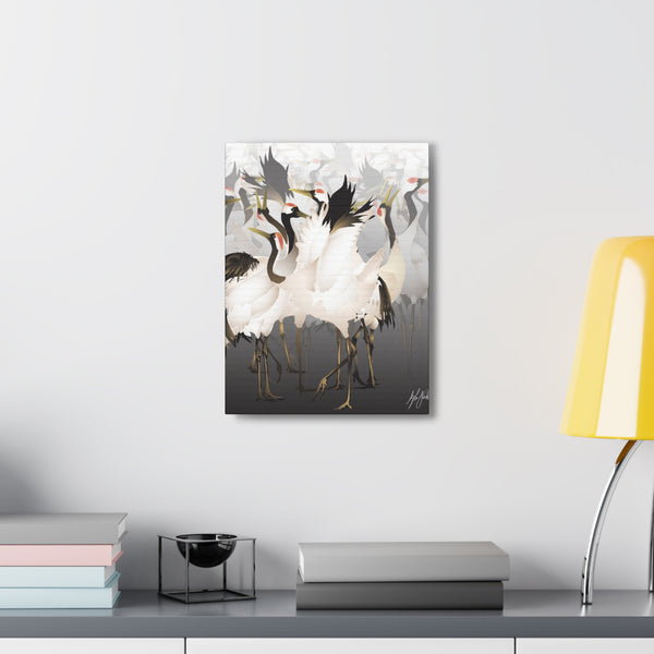 Lucky Cranes Canvas Gallery Wraps
