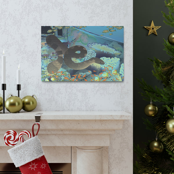 Sea Snake Canvas Gallery Wraps