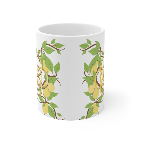 Five Golden Rings Ceramic Mug 11oz