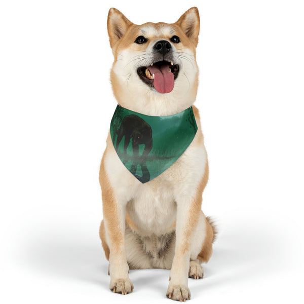 Black Panther Pet Bandana Collar