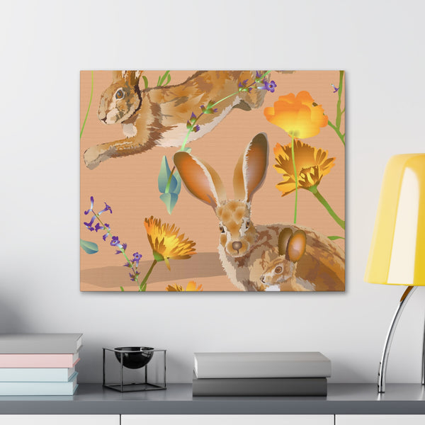 Jackrabbits Canvas Gallery Wraps