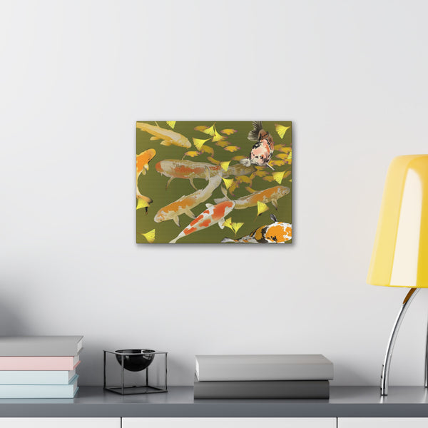 Koi Canvas Gallery Wraps