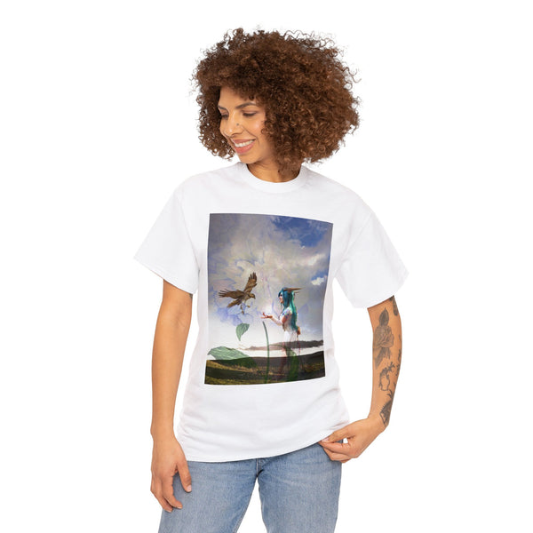 Hawk Goddess Unisex Heavy Cotton Tee