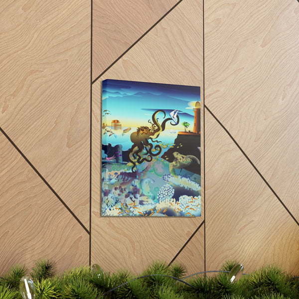 Above and Below Biscayne Bay  Canvas Gallery Wraps