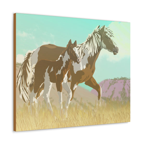 Mare and Colt Gallery Wraps