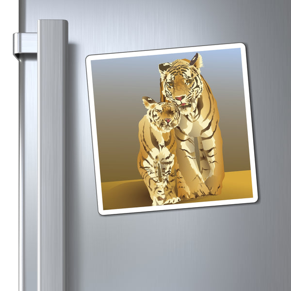 Tiger Love Magnet