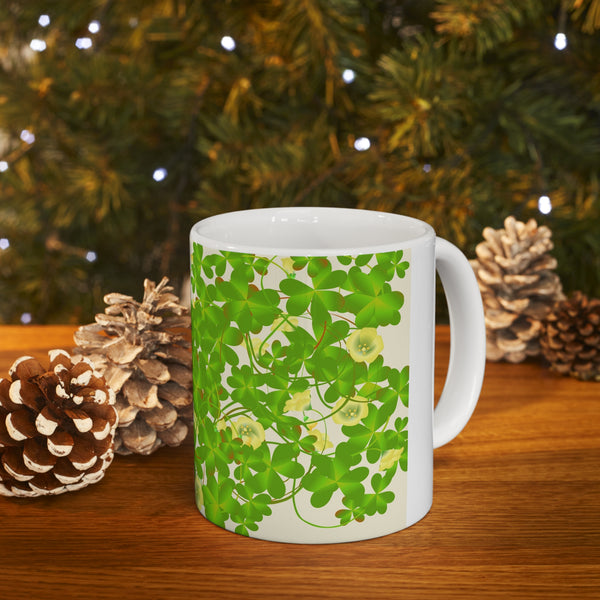 Clover Ceramic Mug 11oz