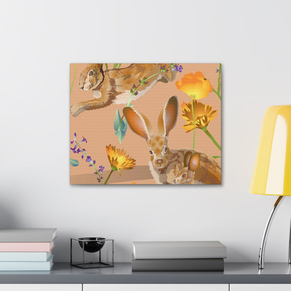 Jackrabbits Canvas Gallery Wraps