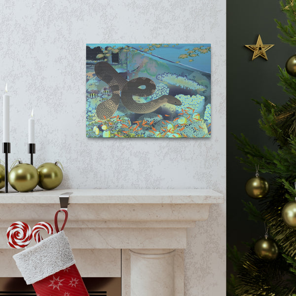 Sea Snake Canvas Gallery Wraps