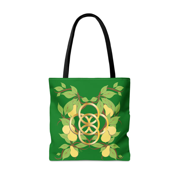 Five Golden Rings of Christmas Tote Bag