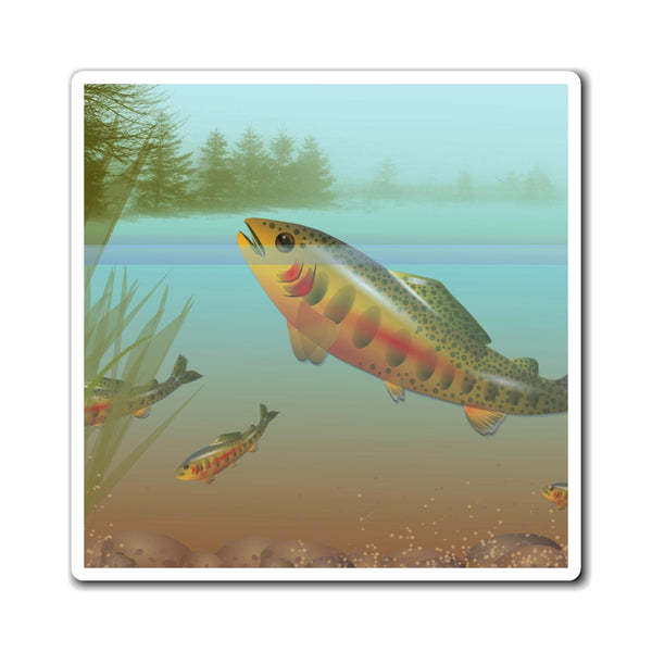 Golden Trout Magnet