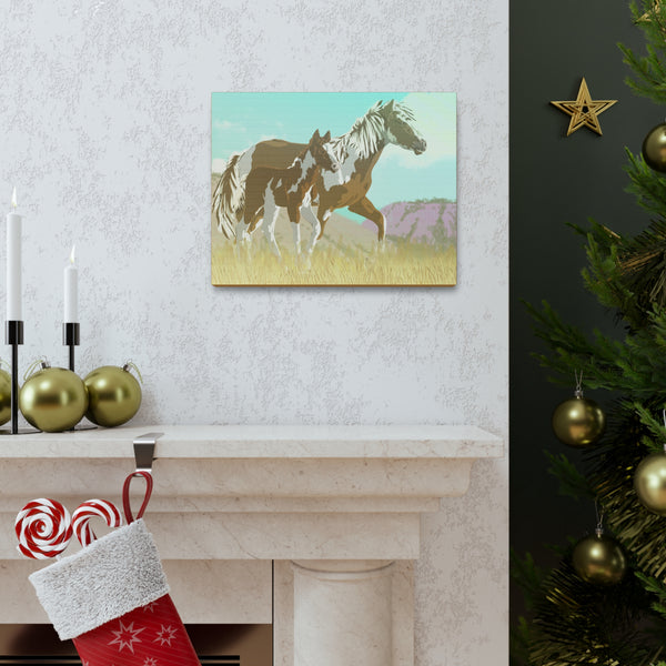 Mare and Colt Gallery Wraps