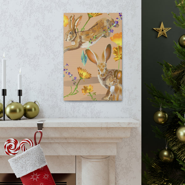 Jackrabbits Canvas Gallery Wraps