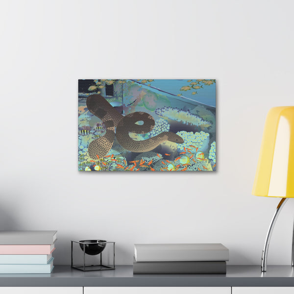 Sea Snake Canvas Gallery Wraps