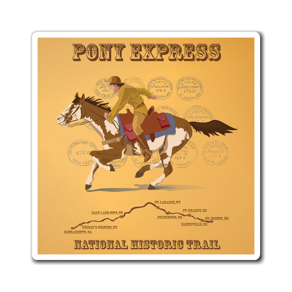 Pony Express Magnet