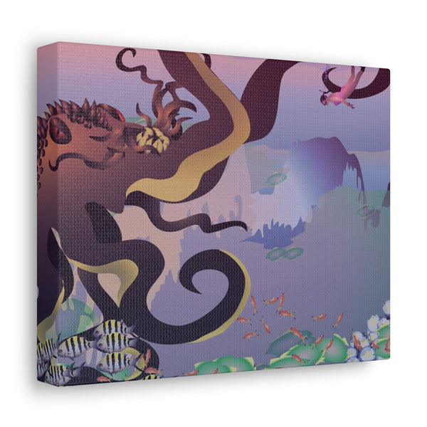 Kracken Canvas Gallery Wraps