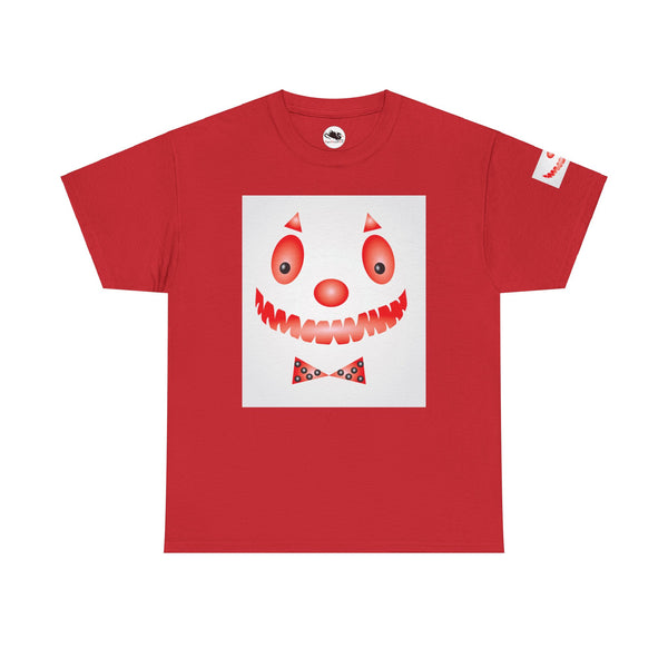 Clown Mask Unisex Heavy Cotton Tee