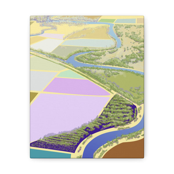 Delta Gold Canvas Gallery Wraps