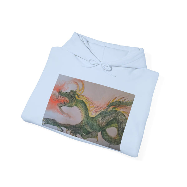 Doodle Dragon Unisex Heavy Blend™ Hooded Sweatshirt