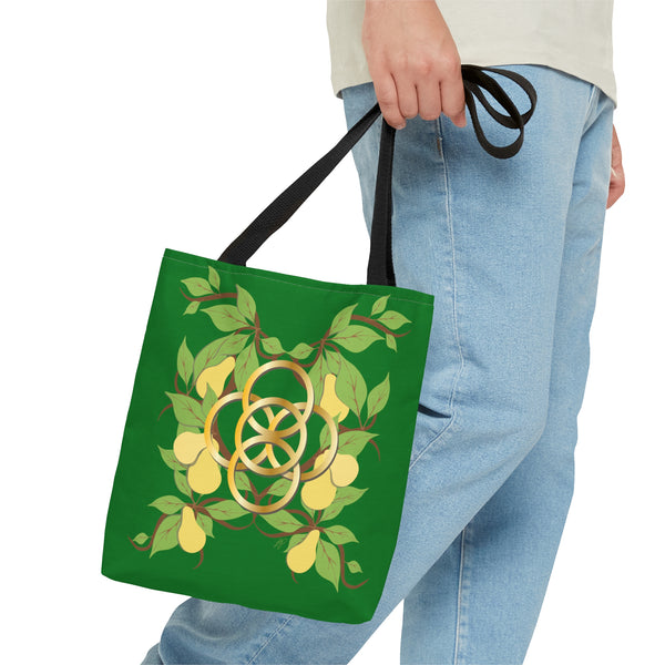 Five Golden Rings of Christmas Tote Bag