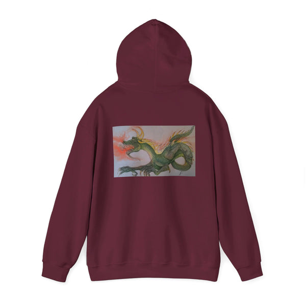 Doodle Dragon Unisex Heavy Blend™ Hooded Sweatshirt