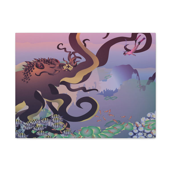 Kracken Canvas Gallery Wraps