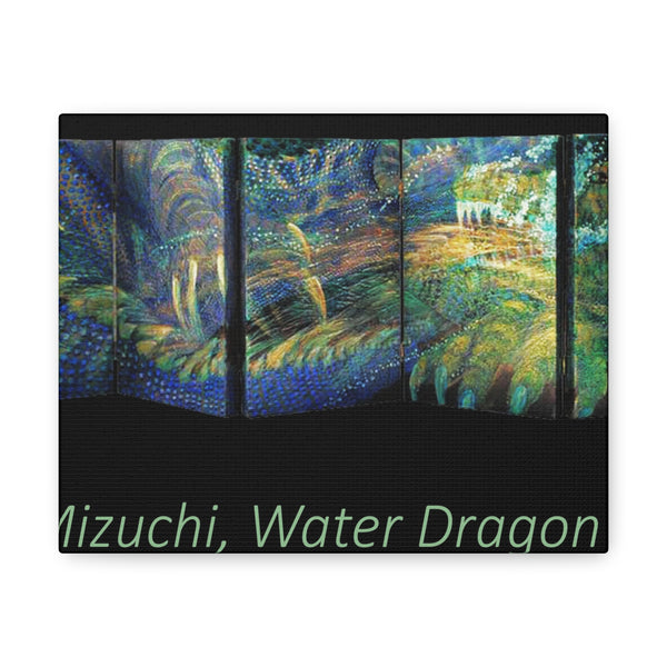 Water Dragon Canvas Gallery Wraps