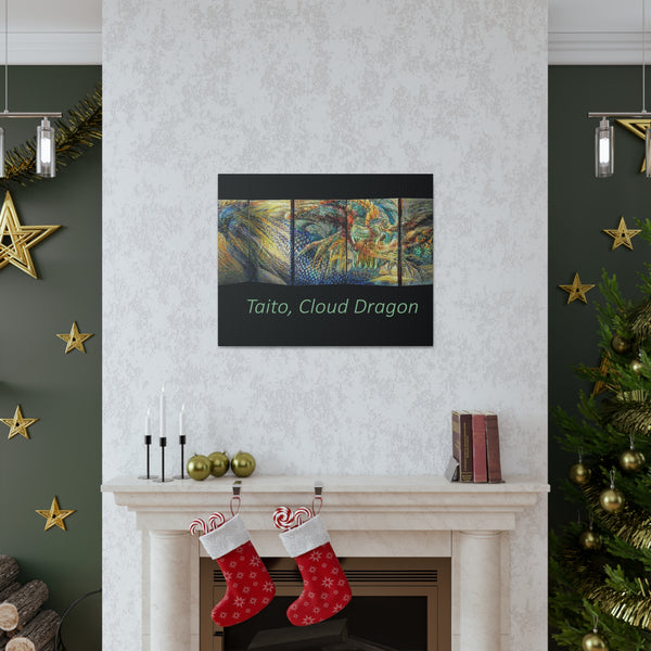 Cloud Dragon Canvas Gallery Wraps