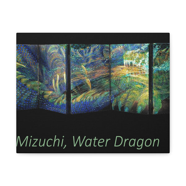 Water Dragon Canvas Gallery Wraps