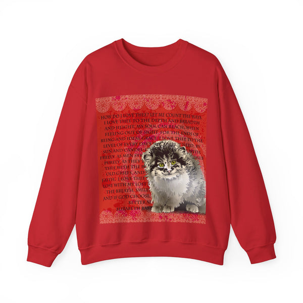 Love Pallas Cat Unisex Heavy Blend™ Crewneck Sweatshirt