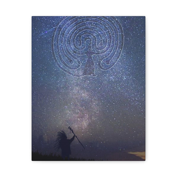 Earth Shaman Canvas Gallery Wraps