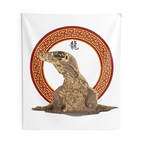 Komodo Dragon Indoor Wall Tapestries