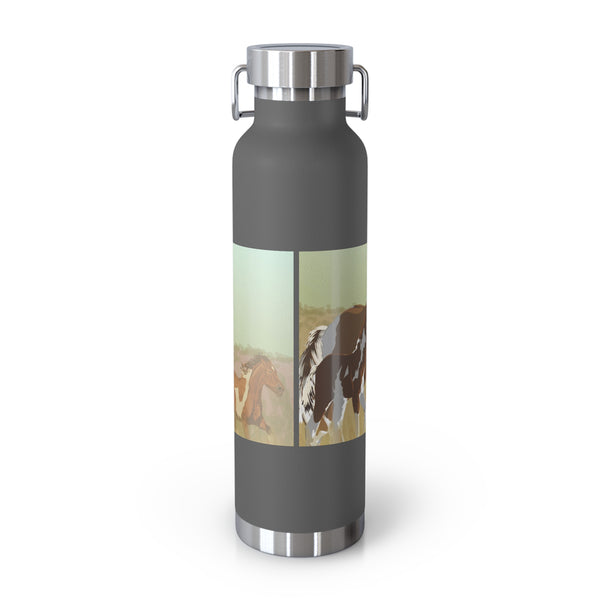 Mustangs Copper Vacuum Insulated Bottle, 22oz
