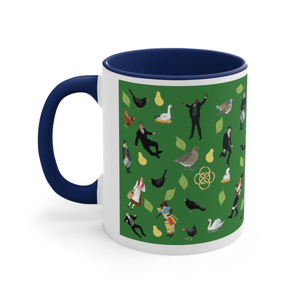 12 Days of Christmas Accent Coffee Mug, 11oz