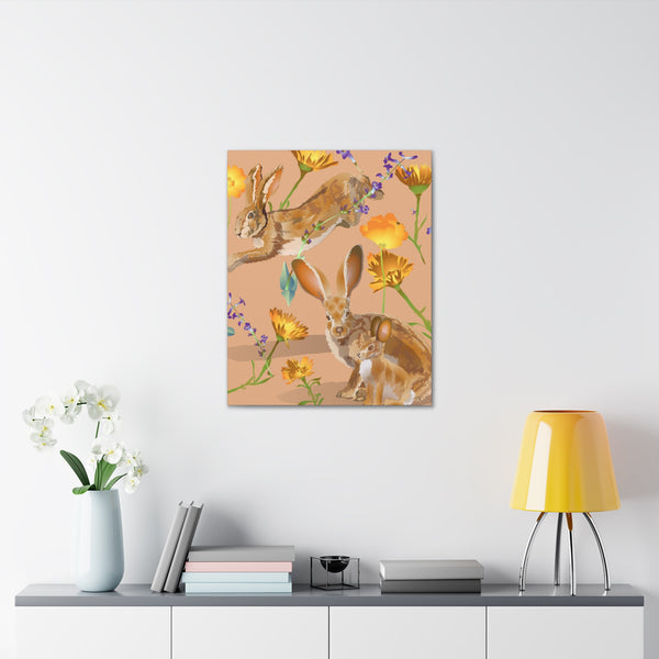 Jackrabbits Canvas Gallery Wraps
