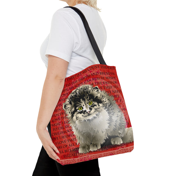 Pallas Cat Love AOP Tote Bag