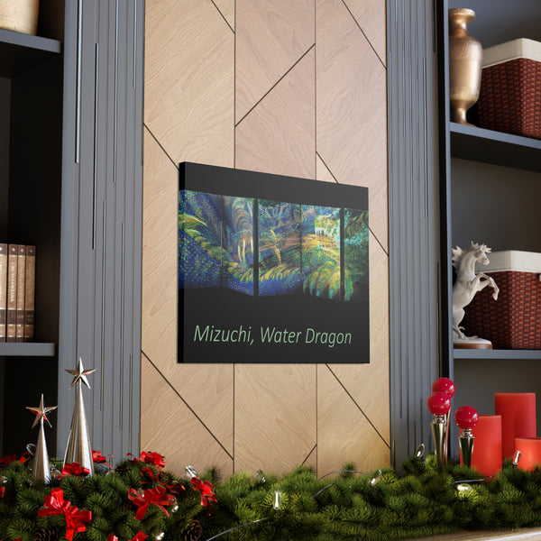 Water Dragon Canvas Gallery Wraps