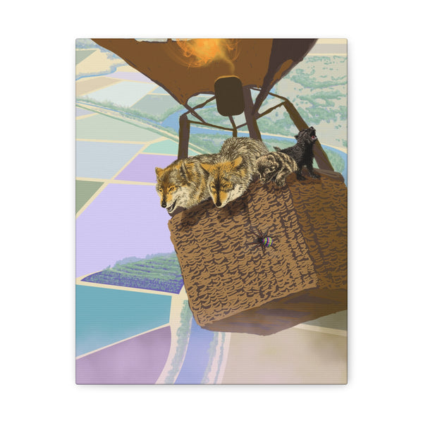 Wolves Adventure  Canvas Gallery Wraps