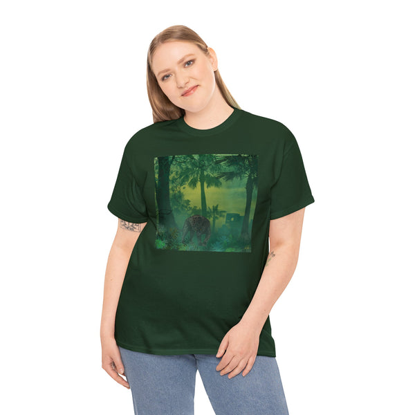 Jungle Panther Unisex Heavy Cotton Tee