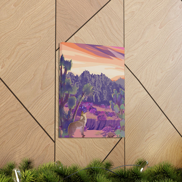 Castle Mountains Canvas Gallery Wraps