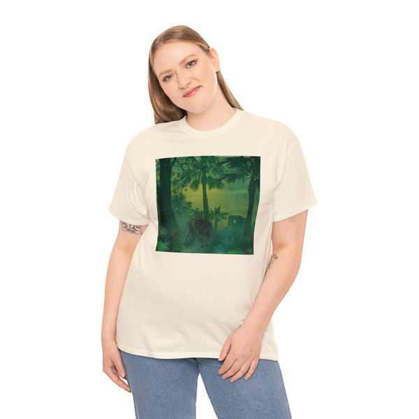 Jungle Panther Unisex Heavy Cotton Tee