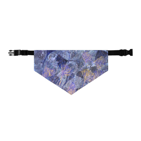 Ginkgo Leaves in Water  Pet Bandana Collar