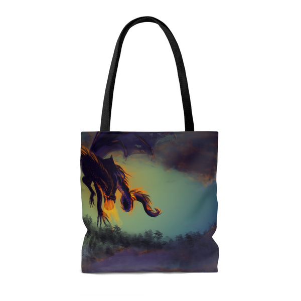 Dragon AOP Tote Bag