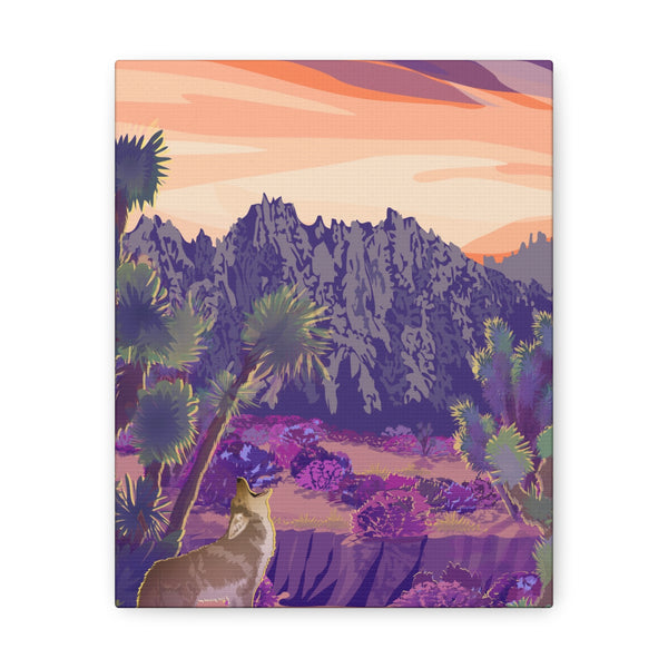 Castle Mountains Canvas Gallery Wraps