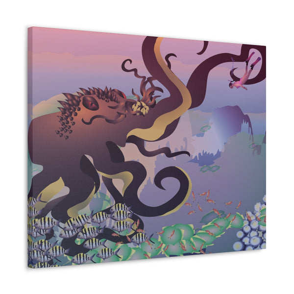 Kracken Canvas Gallery Wraps